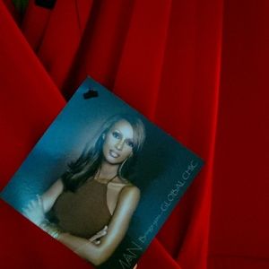 Iman v-neck cap sleeve maxi dress